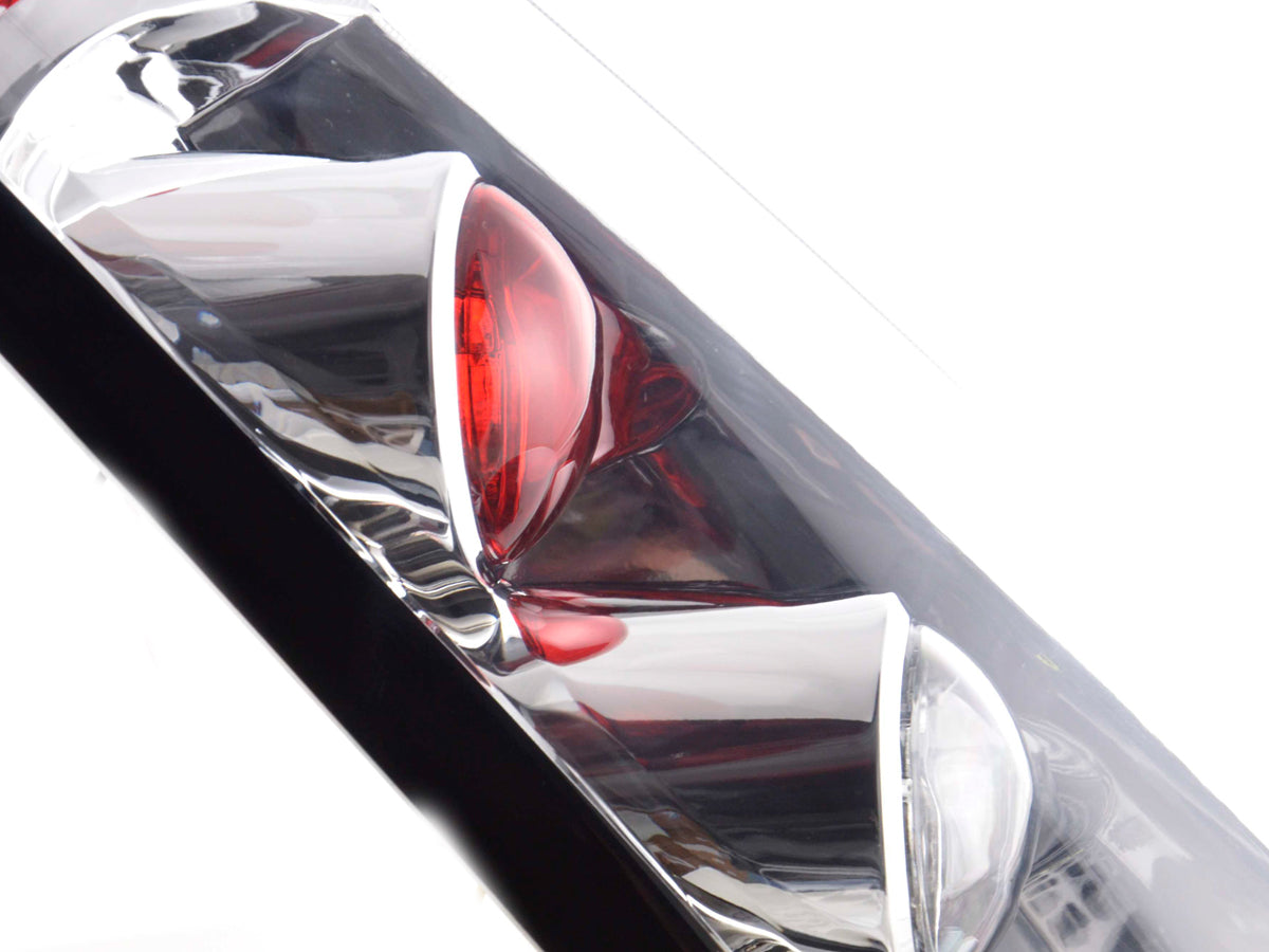Rückleuchten Set Ford Fiesta Typ JH1 JD3 3-tr. 02-05 chrom Rückleuchten Set Ford Fiesta Typ JH1 JD3 3-tr. 02-05 chrom